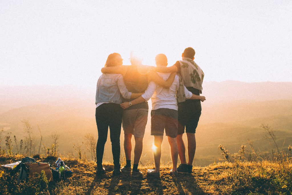 friends together